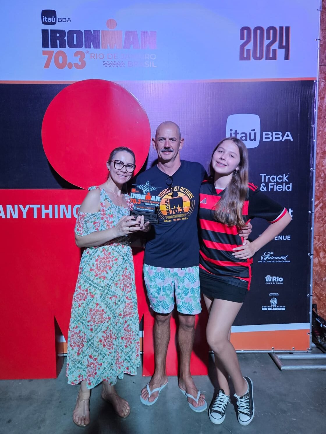 Richards Villain- triatleta PCD- competiu no Ironman 70.3 Rio de Janeiro em 2024