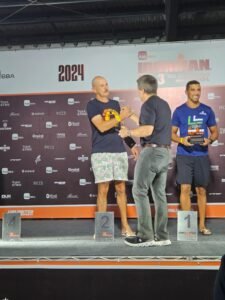 Richards Villain- triatleta PCD- competiu no Ironman 70.3 Rio de Janeiro em 2024