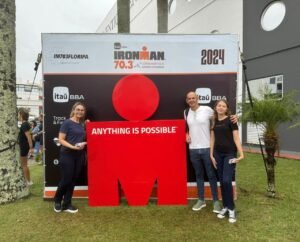 Richards Villain- triatleta PCD- competiu no Ironman 70.3 - Florianópolis de Janeiro em 2024