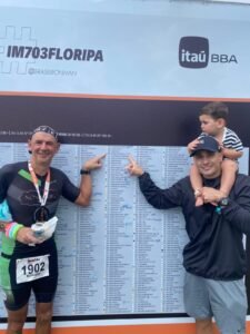 Richards Villain- triatleta PCD- competiu no Ironman 70.3 - Florianópolis de Janeiro em 2024